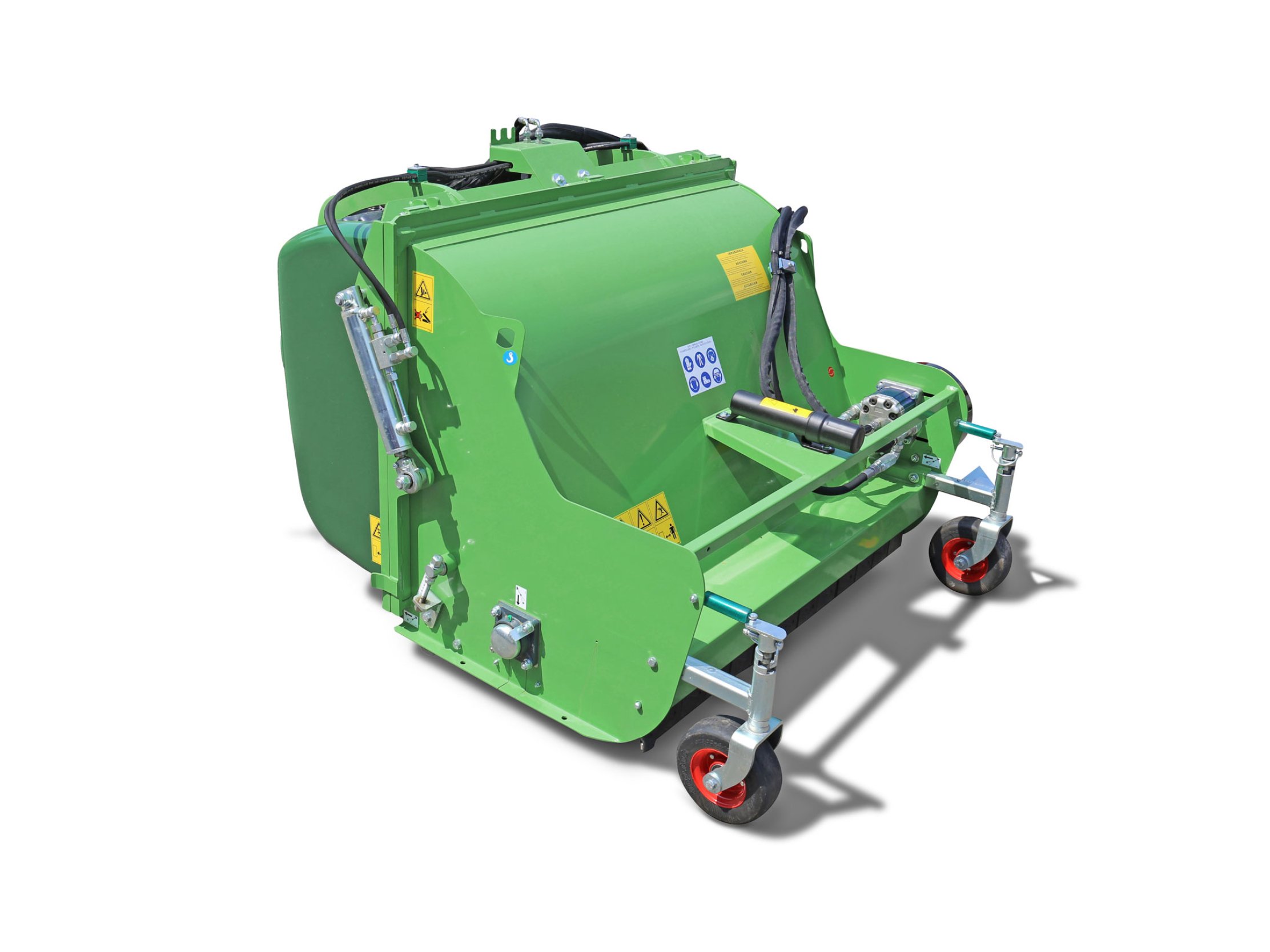 Schäffer Schlegelmulcher SE mit Auffangwanne